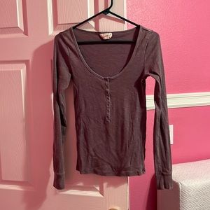 Universal Thread brownish purple long sleeved top